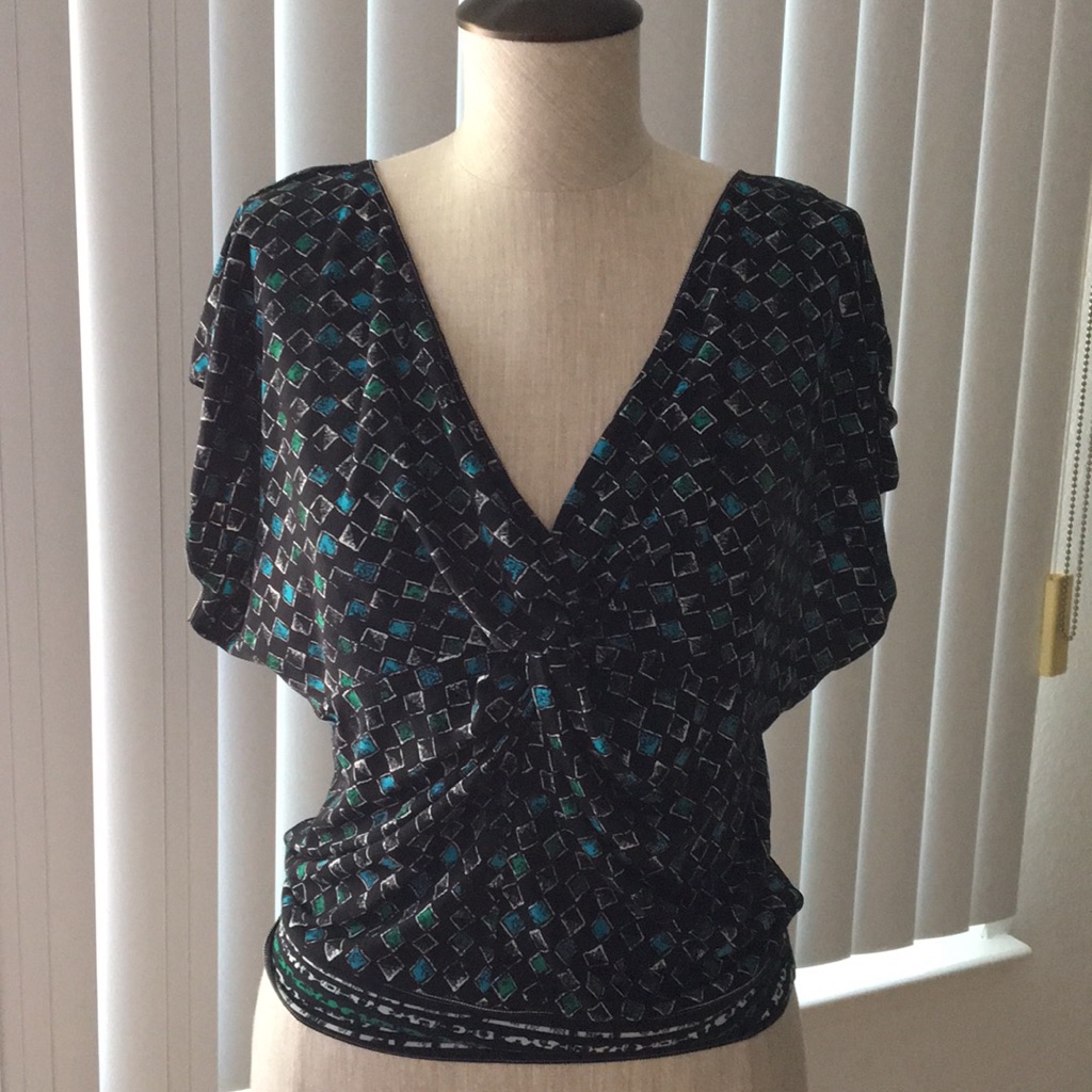 Patterned Blouse - Bnwt
